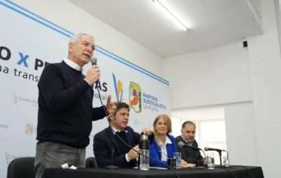 Julio Alak: «Axel hoy es una esperanza enorme para nuestro pueblo»