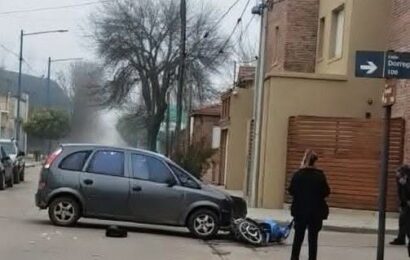 Siguen los choques en la ciudad: Ayer en Dorrego y Castelli