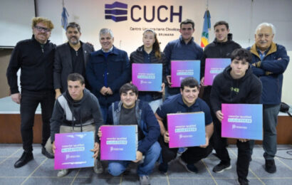 Bianco y Britos inauguraron obras en el Centro Universitario de Chivilcoy