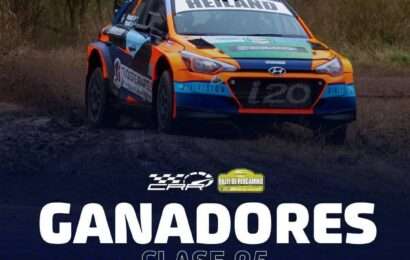 Rally de Pergamino: Se canceló la segunda etapa y quedó la clasificación como el sábado