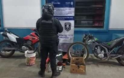 Robaban motos en La Plata y las vendían con documentación falsa en Quilmes