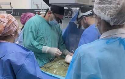 Operaron con éxito a un bebé de 980 gramos en el Hospital de Junín