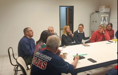 Hubo una importante reunión de la comisión de los Bomberos Voluntarios