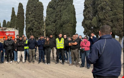 Bomberos de Rojas participó de un simulacro de emergencia