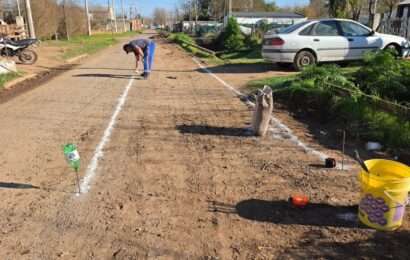 Comenzaron los trabajos de la obra de desagües pluviales en la zona del CIC