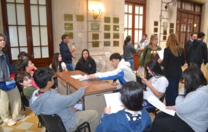 Se desarrolló en Rojas la instancia distrital del Parlamento Juvenil Bonaerense