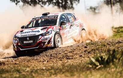 Lonati y Urriza quedaron cuartos en el comienzo del Rally Argentino
