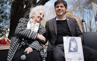 Kicillof: “Transformamos la memoria y el dolor en organización y lucha”