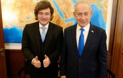 Milei cierra su gira en EE.UU. con una bilateral con Benjamin Netanyahu Milei cierra su gira en EE.UU. con una bilateral con Benjamin Netanyahu