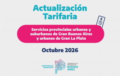 Actualización Tarifaria Octubre 2026 Actualización Tarifaria Octubre 2026