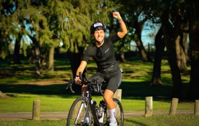 Gina Seletti completó el Ironman 70.3 de Buenos Aires Gina Seletti completó el Ironman 70.3 de Buenos Aires
