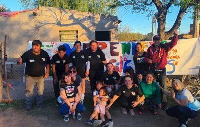 Llegó el día: Se realiza la peña XXL del Merendero Pequeños Gigantes