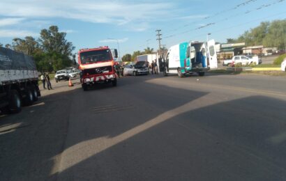 Accidentes en las 188: Otra vez el caos en la circulación