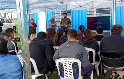 La Chacra Experimental Rojas recibió al Programa Tranqueras Abiertas