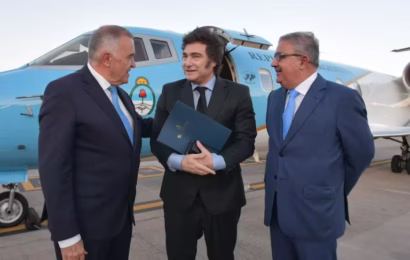 Milei pasó la noche en una provincia, por primera vez desde que es presidente Milei pasó la noche en una provincia, por primera vez desde que es presidente