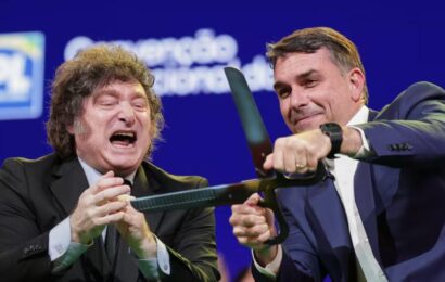 El gobierno de Milei negó colaboración en el escape de Flávio Bolsonaro de Brasil a EE.UU